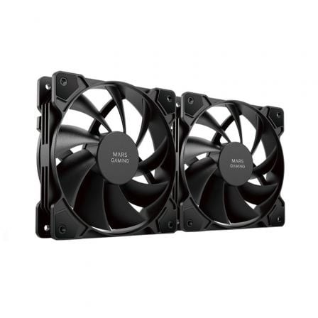 Pack 2 Ventiladores Mars Gaming MF-PWMX2 12cm