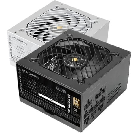 Fuente de Alimentación Mars Gaming MPB650PSI 650W 80 Plus Gold