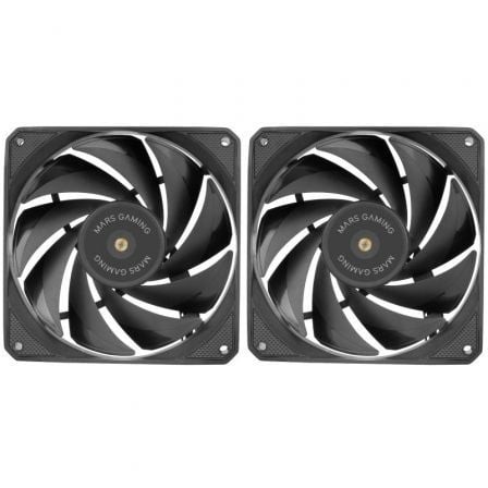 Pack 2 Ventiladores Mars Gaming MF-NCLX2 12cm