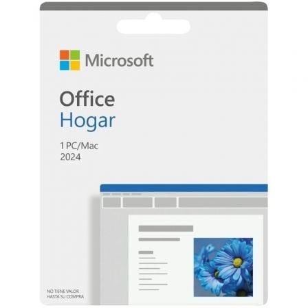 Microsoft Office Hogar 2024, 1 usuario, licencia perpetua (licencia física)