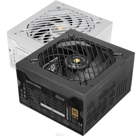 Fuente de Alimentación Mars Gaming MPB850PSI 850W ATX 3.1 PCIe 5.1 80 Plus Gold