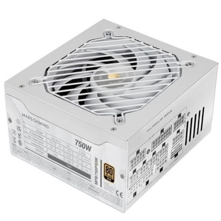 Fuente de Alimentación Mars Gaming MPB750PSI 750W ATX 3.1 PCIe 5.1 80 Plus Gold