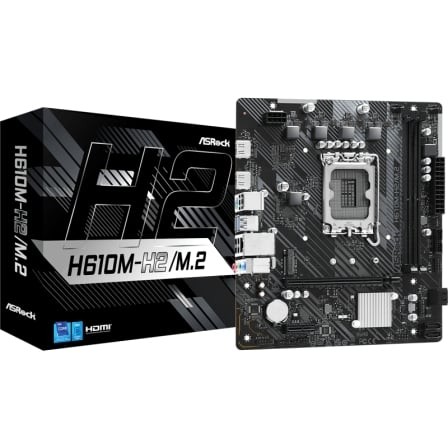 Placa Base Asrock H610M-H2/M.2 Socket 1700 DDR4 PCIe 4.0 Micro ATX