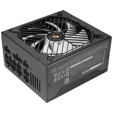 Fuente de Alimentación Tacens 1VV800M 800W ATX 3.1 PCIe 5.1 80 Plus Silver