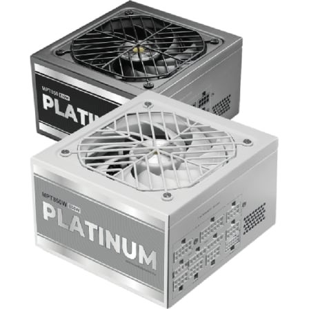 Fuente de Alimentación Mars Gaming MPT850 850W ATX 3.1 PCIe 5.1 80 Plus Platinum Blanca