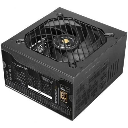 Fuente de Alimentación Mars Gaming MPB1000PSI 1000W ATX 3.1 PCIe 5.1 80 Plus Gold