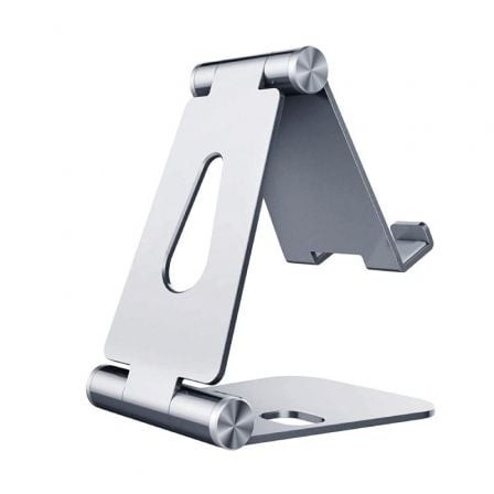 Soporte para Smartphone/Tablet Aisens MS2PM-086, Plata