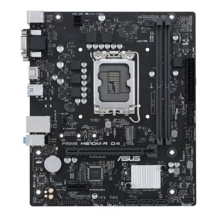 Placa Base Asus Prime H610M-R D4 Socket 1700 DDR4 PCIe 4.0 Micro ATX Bulk