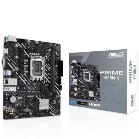 Placa Base Asus Prime H610M-K Socket 1700 DDR5 PCIe 4.0 Micro ATX