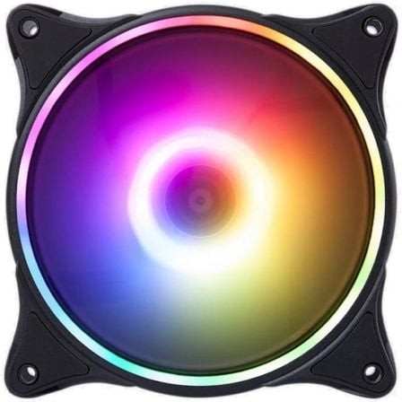 Ventilador Hiditec N18 ARGB 12cm Negro