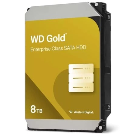 Disco Duro Western Digital WD Gold Enterprise 8TB 3.5" SATA III 256MB