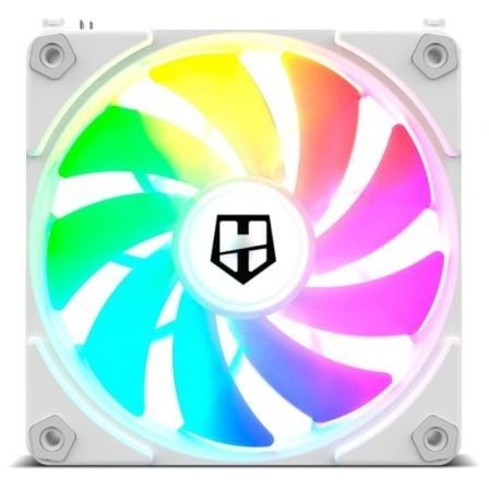 Ventilador Nox Easy Link ARGB 12cm Blanco