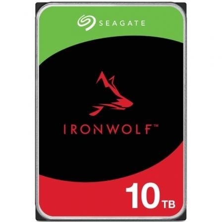 Disco Duro Seagate IronWolf NAS ST10000VN000 10TB 3.5" SATA III 256MB