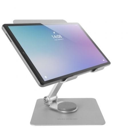 Soporte para Tablets/Convertibles Mars Gaming MA-RST, hasta 13", Gris Plateado