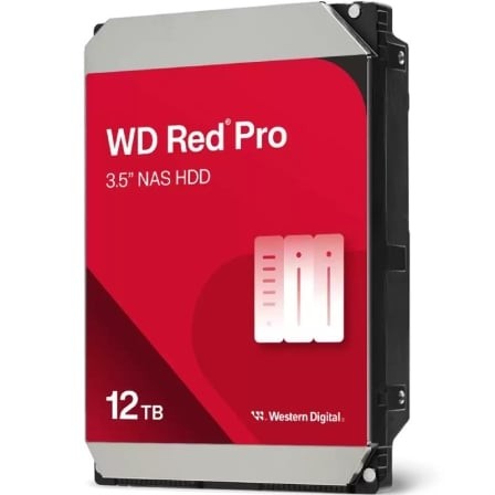 Disco Duro Western Digital WD Red Pro NAS 12TB 3.5" SATA III 512MB