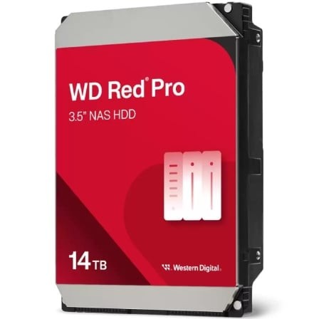 Disco Duro Western Digital WD Red Pro NAS 14TB 3.5" SATA III 512MB