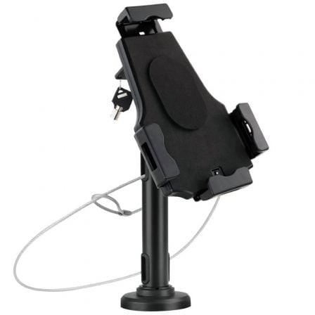 Soporte de Mesa/Pared para Smartphone/Tablet TooQ TQTDS0812, antirrobo, Negro