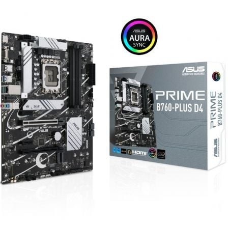 Placa Base Asus Prime B760-PLUS D4 Socket 1700 DDR4 PCIe 5.0