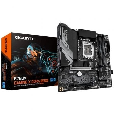 Placa Base Gigabyte B760M Gaming X DDR4 GEN5 Socket 1700 DDR4 PCIe 5.0 Micro ATX