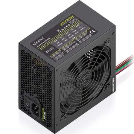 Fuente de Alimentación Aisens ASPC-500ATX-SEOBK 500W