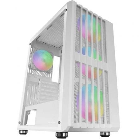 Caja Gaming Semitorre Mars Gaming MC-VAULT Blanca