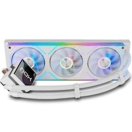 Sistema de Refrigeración Líquida Nox M-360 LCD Blanco