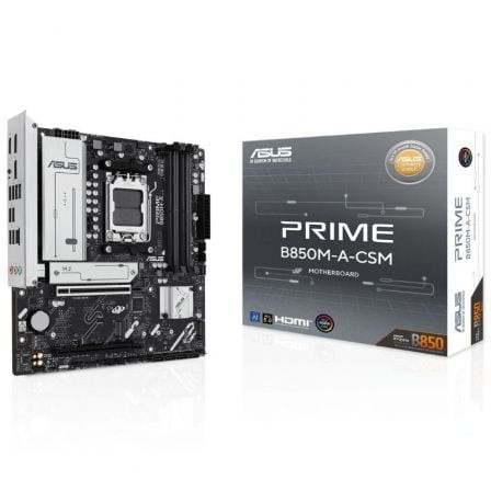 Placa Base Asus Prime B850M-A-CSM Socket AM5 DDR5 PCIe 5.0 Micro ATX