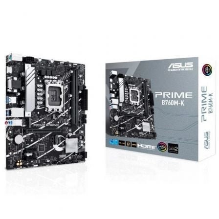 Placa Base Asus Prime B760M-K Socket 1700 DDR5 PCIe 4.0 Micro ATX