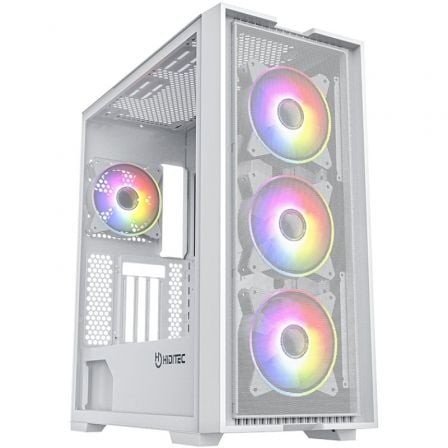 Caja Gaming Torre Hiditec H2 Air ARGB Blanca