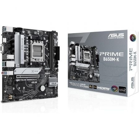 Placa Base Asus Prime B650M-K Socket AM5 DDR5 PCIe 5.0 Micro ATX