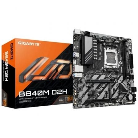 Placa Base Gigabyte B840M D2H Socket AM5 DDR5 PCIe 4.0 Micro ATX