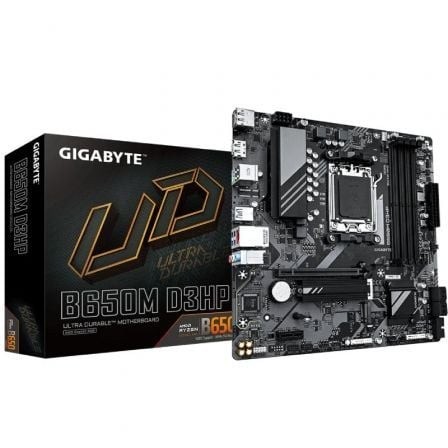 Placa Base Gigabyte B650M D3HP Socket AM5 DDR5 PCIe 4.0 Micro ATX