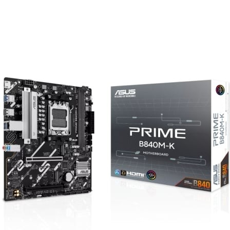 Placa Base Asus Prime B840M-K Socket AM5 DDR5 PCIe 4.0 Micro ATX