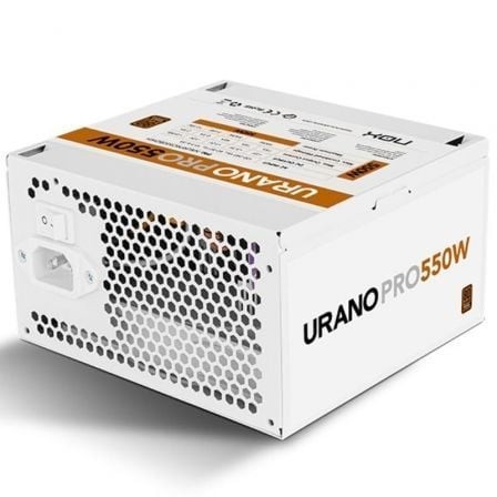 Fuente de Alimentación Nox Hummer Urano Pro White 550W 80 Plus Bronze