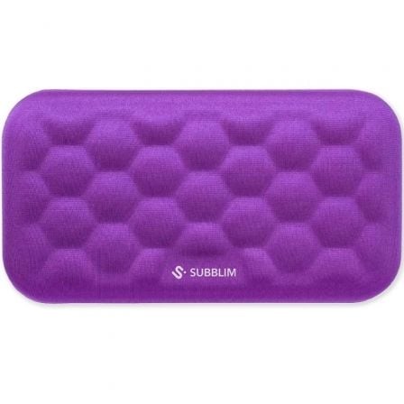 Reposamuñecas Subblim Ergo AirPadding, Púrpura