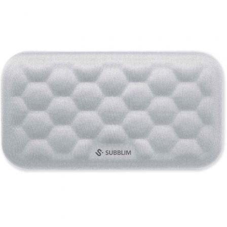 Reposamuñecas Subblim Ergo AirPadding, Plateado