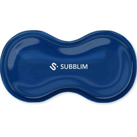 Reposamuñecas Subblim Ergo Cristal Flex, Azul Oscuro