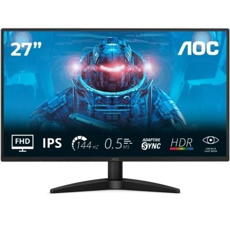 Monitor Gaming AOC 27B36X 27", Full HD, 0.5ms, 144Hz, IPS, Negro