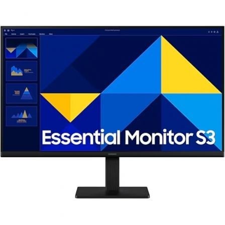 Monitor Profesional Samsung Essential Monitor S3 S27D304GAU, 27", Full HD, Negro