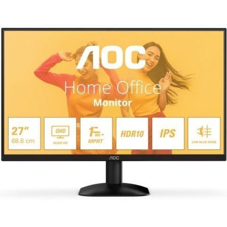 Monitor Profesional AOC Q27B35E 27", QHD, Negro