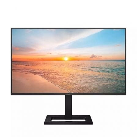 Monitor Profesional Philips 24E1N1300AE 23.8", Full HD, Multimedia, Regulable en altura, Negro