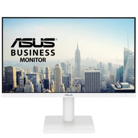Monitor Profesional Asus VA279QGS-W 27", Full HD, Multimedia, Regulable en altura, Blanco