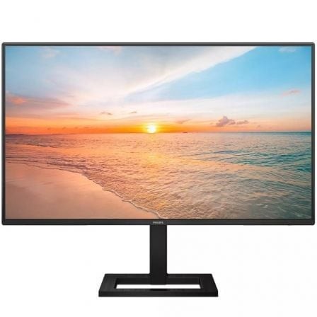 Monitor Profesional Philips 27E1N1600AE 27", QHD, Multimedia, Regulable en altura, Negro