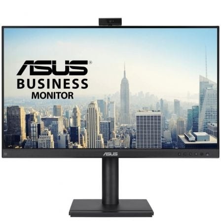 Monitor Profesional Asus BE249QFK 24", Full HD, Webcam, Multimedia, Regulable en altura, Negro