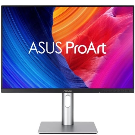 Monitor Profesional Asus ProArt Display PA248QFV 24.1", WUXGA, Multimedia, Regulable en altura, Negro y Plata