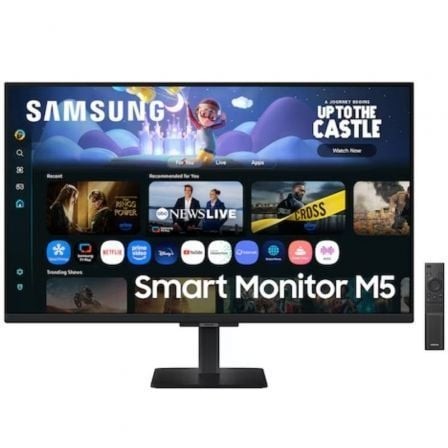 Smart Monitor Samsung M5 S27FM500EU 27", Full HD, Multimedia, Smart TV, Negro
