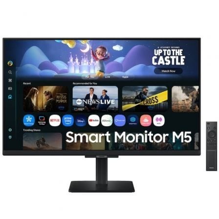 Smart Monitor Samsung M5 S32FM500EU 32", Full HD, Smart TV, Multimedia, Negro