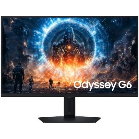 Monitor Gaming Samsung Odyssey G6 G60F S27FG602EU 27", QHD, 1ms, 350Hz, IPS, Regulable en altura, Negro