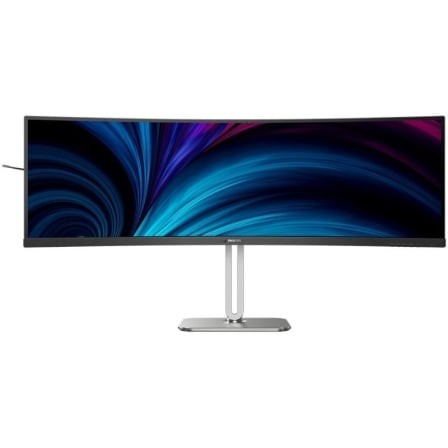 Monitor Profesional Ultrapanorámico Curvo Philips 49B2U5900C 49", Dual QHD, Multimedia, Regulable en altura, Negro y Plata