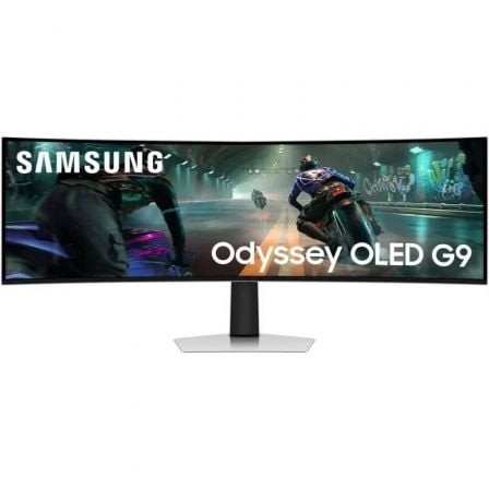 Monitor Ultrapanorámico Curvo Gaming Samsung Odyssey OLED G9 G91SD S49DG910SU 49", Dual QHD, Multimedia, 0.03ms, 144Hz, OLED, Re
